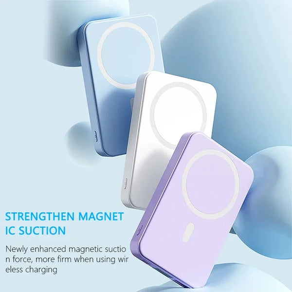 Lothara MagCharge™ — 10000mAh Magnetic Power Bank